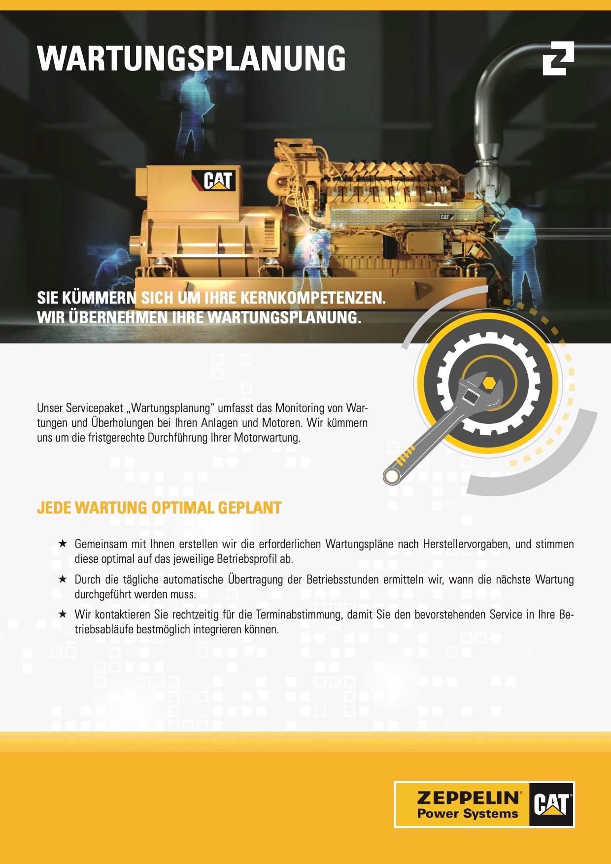 CVA Serviceverträge – Modul Wartungsplanung