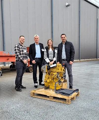Image for Zeppelin Power Systems donates engines to chamber of handicrafts