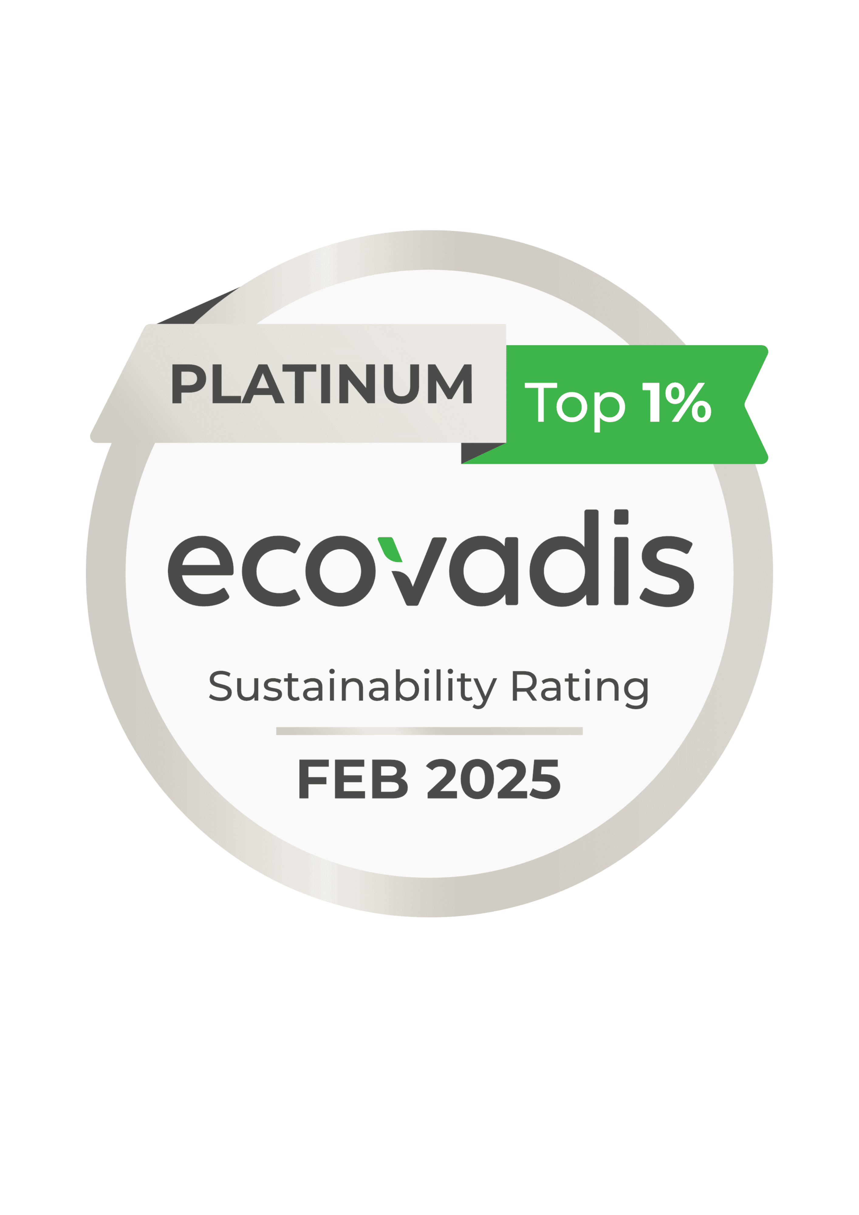 EcoVadis Certificate