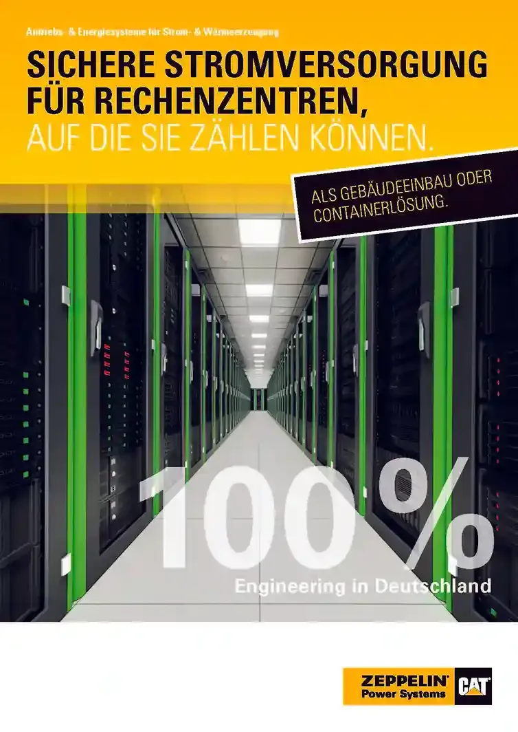 Notstromlösungen für Rechenzentren