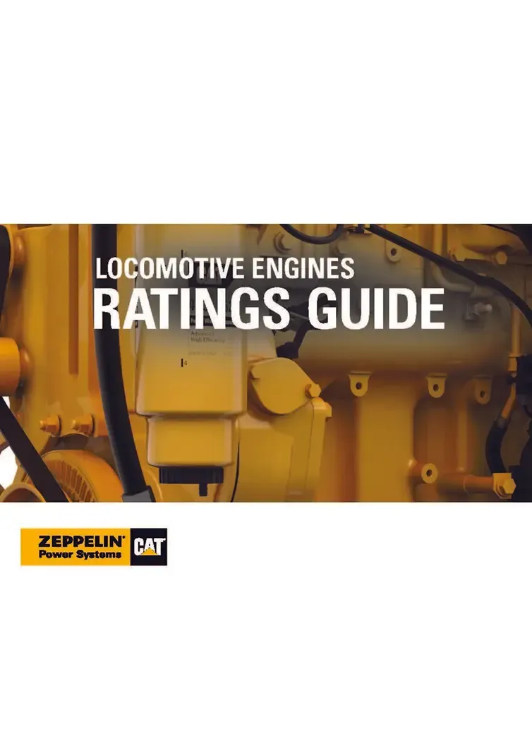 Locomotive Engine Ratings Guide
